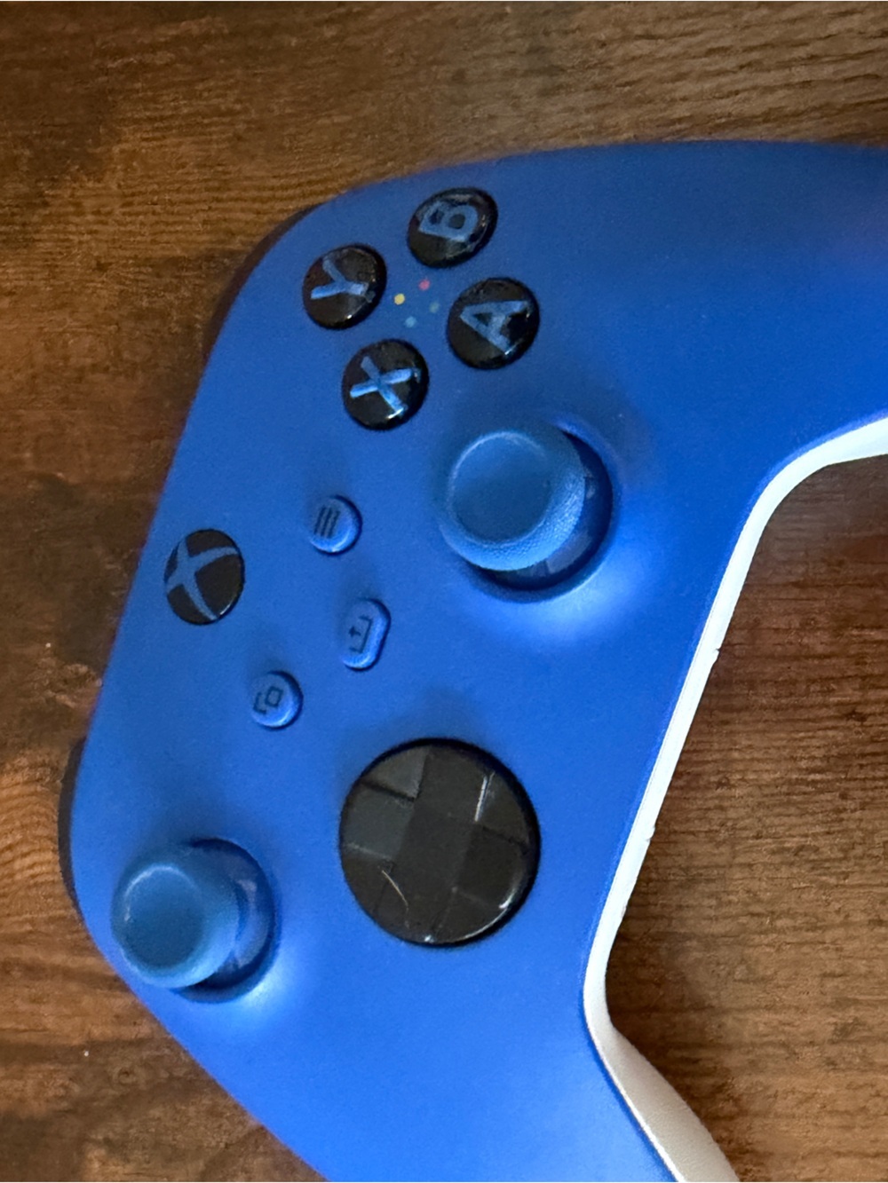 Xbox Wireless Controller in Blue and White